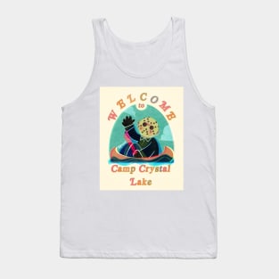 Welcome to Camp Crystal Lake Tank Top